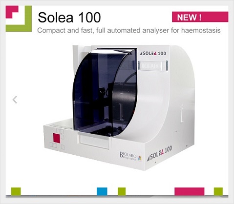 Máy xét nghiệm đông máu tự động SOLEA 100