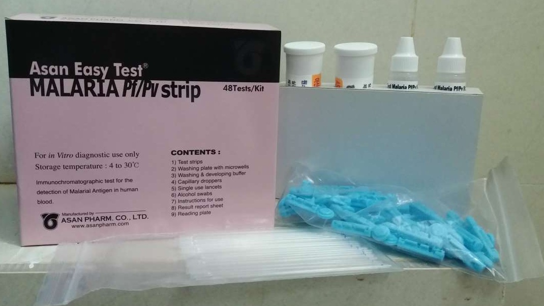 Asan Easy Test Malaria Pf,Pv Strip