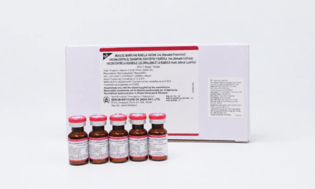 Vắc xin Sởi, Quai bị, Rubella (MMR – TRESIVAC*)