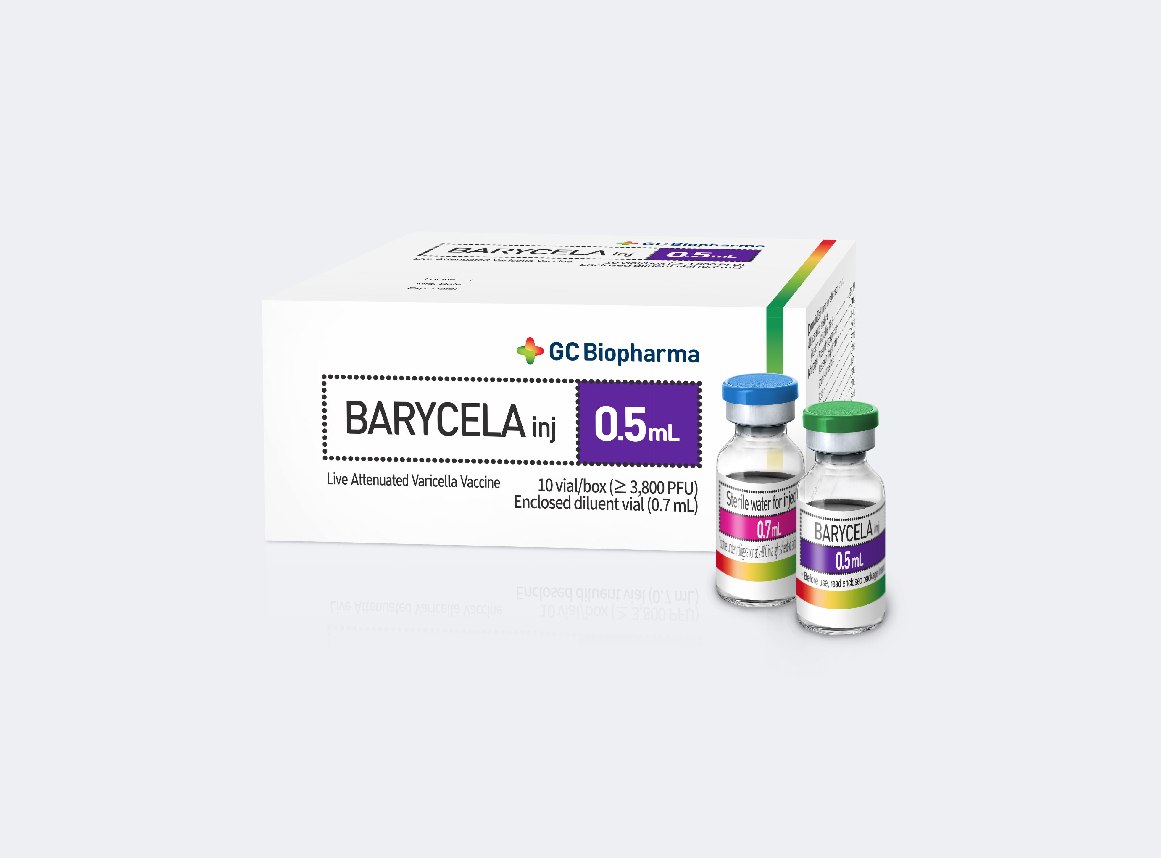 BARYCELA inj (VẮC XIN THỦY ĐẬU SỐNG GIẢM ĐỘC LỰC)