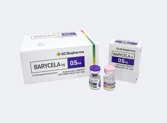 BARYCELA – Vắc xin thủy đậu thế hệ mới từ GC Biopharma